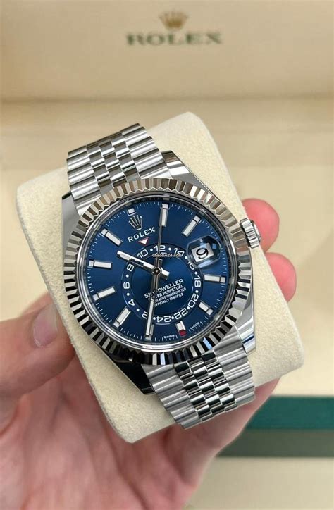 rolex sky dweller second hand|rolex sky dweller for sale.